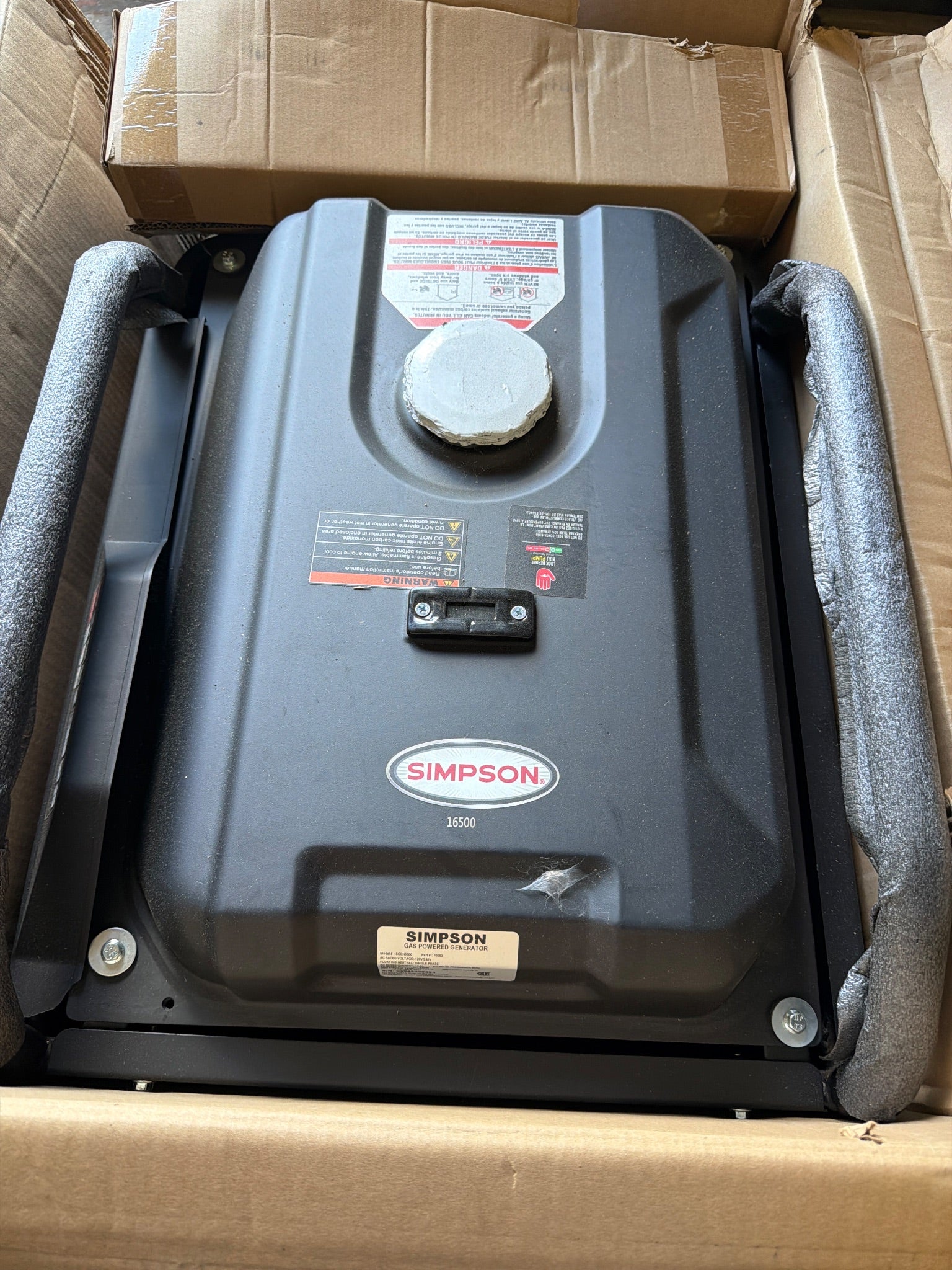 Simpson 4500W Industrial Portable Generator
