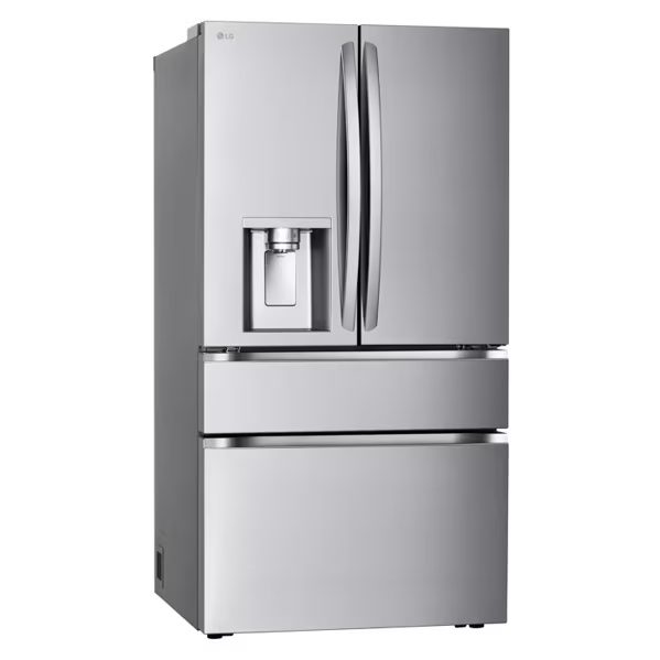 29 cu. ft. SMART Standard Depth MAX 4-Door French Door Refrigerator w/ Full Convert Drawer in PrintProof Stainless Steel