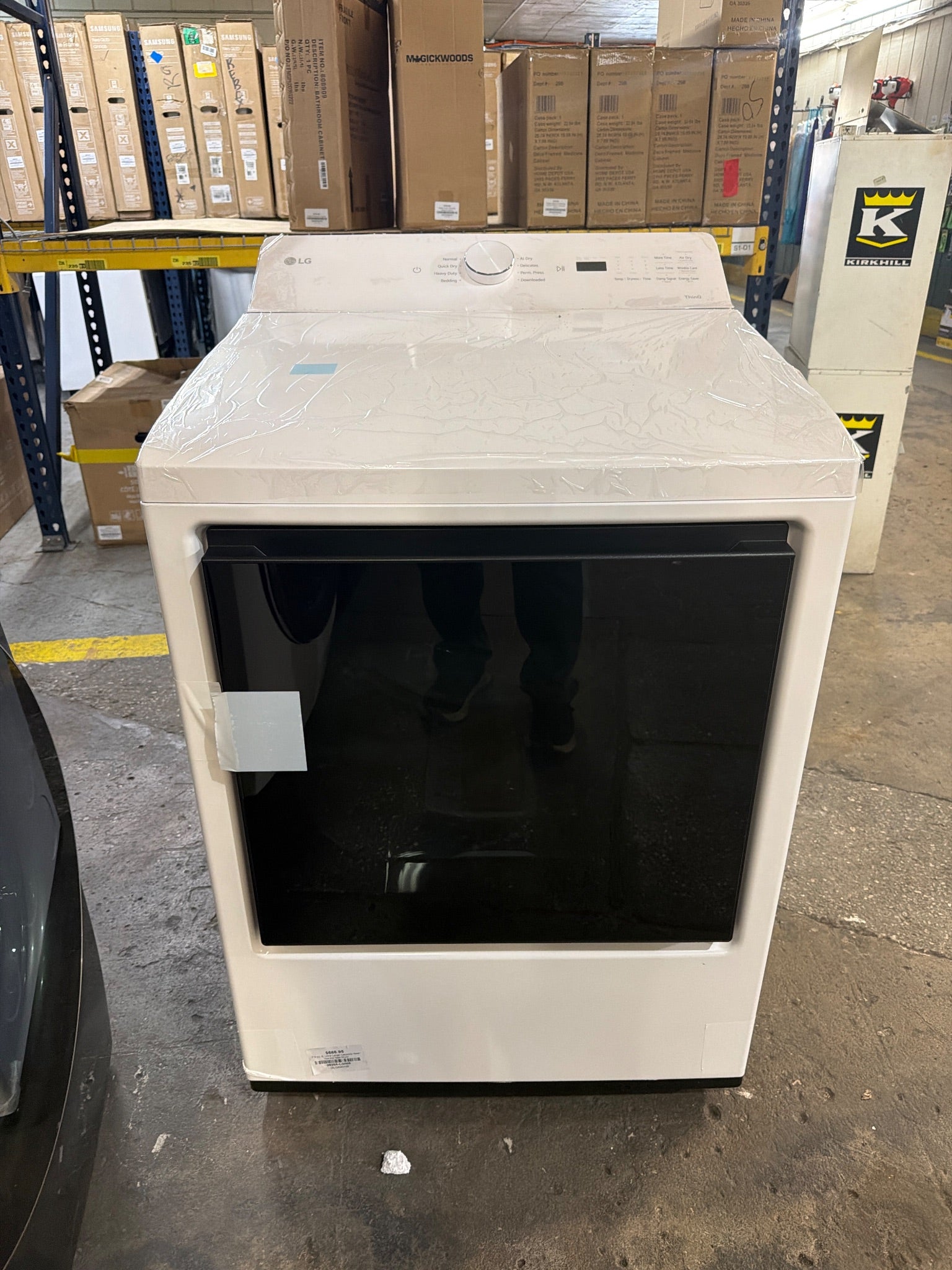 7.3 cu. ft. Ultra Large Capacity Rear Control Gas Dryer