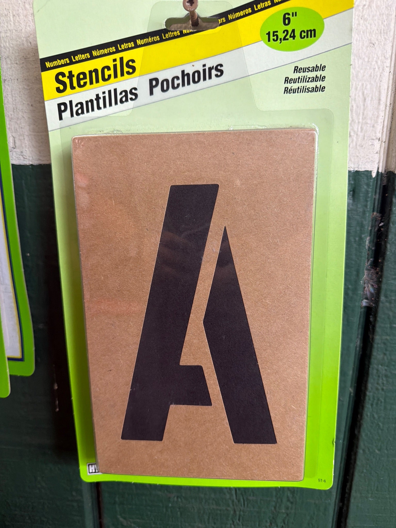 HY-KO 6  Letter & Number Stencil (46 Pieces)