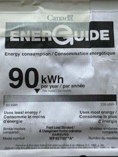 4.5 cu. ft. Front Load Washer with Vibration Reduction Technology+ in White