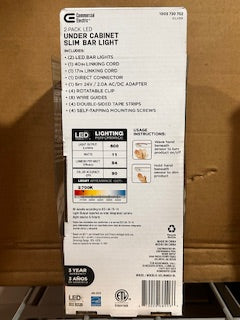 9 in. 2-Bar Plug-In LED Under Cabinet Light