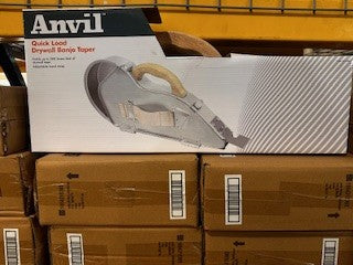 ANVIL : 8-3/4 in. Quick Load  Aluminum Drywall Taper Banjo with Wooden Handle