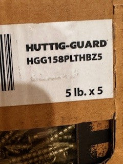 5LB 1-5/8 x 9 T-20 Platinum Trim Screws In Bronze