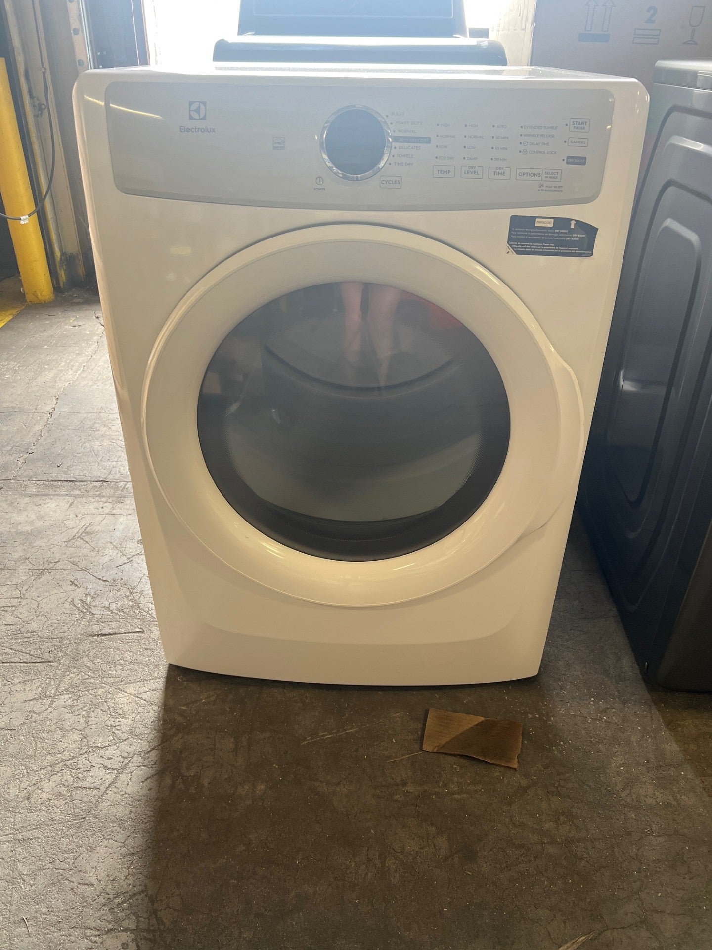 Electrolux 8 cu. ft. Electric Dryer Front Load in White