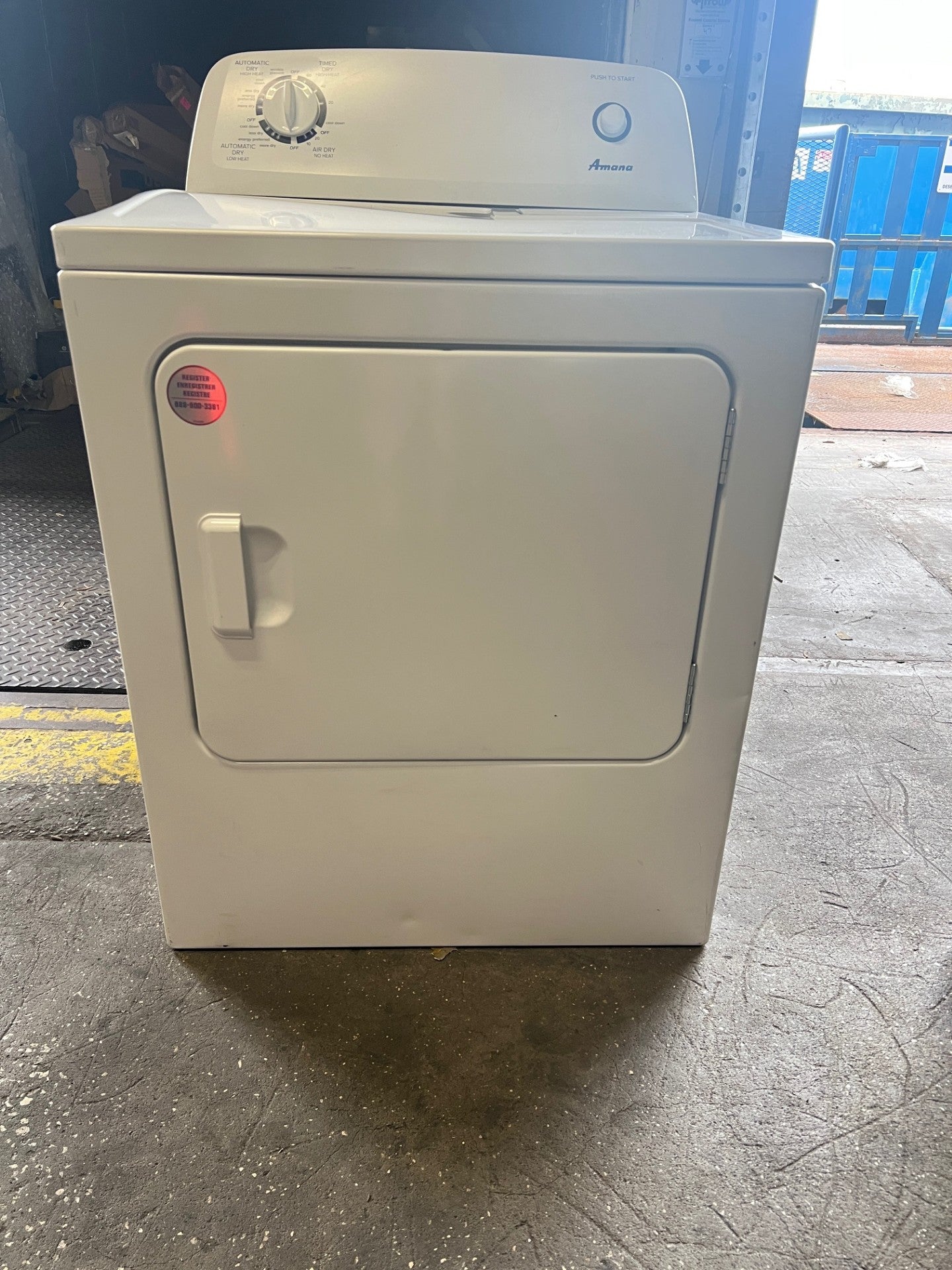 Amana Extra Large Vented Electric Dryer ( White )